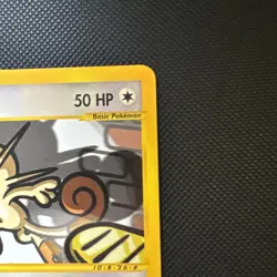 Pokemon TCG Meowth 121/165 Expedition Set Vintage LP+ - Image 3