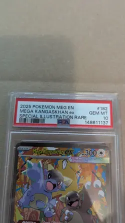 Pokemon TCG Mega Kangaskhan EX 182/132 SIR Mega Evolutions PSA 10 - Image 2