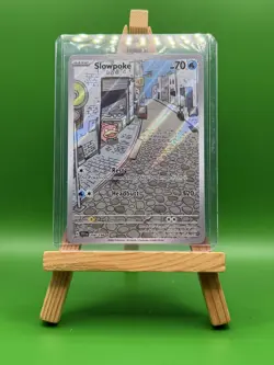 Slowpoke 204/198 Pokemon TCG Scarlet Violet Base Illustration Rare English - Image 1
