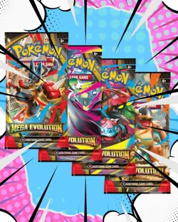 Pokemon Mega Evolution Booster Packs X 10 New Sealed ! - Image 1
