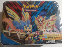 Pokemon TCG Zacian & Zamazenta Collector's Chest Tin Set - Factory Sealed - Image 1