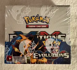 Pokemon TCG XY Evolutions Booster Box Factory Sealed 36 Packs - Image 1