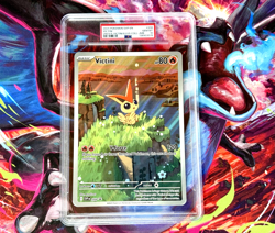 PSA 10 - 2025 POKEMON Victini Ill. Collection BLACK STAR PROMO VICTINI 208 JUMBO - Image 1