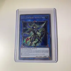 Yugioh Black Luster Soldier - Soldier of Chaos BLHR EN046 Secret Rare 1st ED - Image 1
