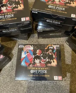 One Piece CCG TCG OP09 Booster Box English, New Sealed - Image 2