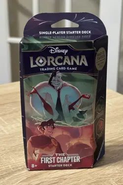 The First Chapter Ruby & Emerald Disney Lorcana TCG Starter Deck Cruella Aladdin 4050368981707 - Image 2