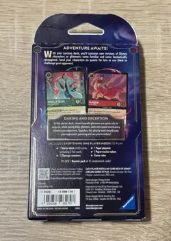 The First Chapter Ruby & Emerald Disney Lorcana TCG Starter Deck Cruella Aladdin 4050368981707 - Image 3