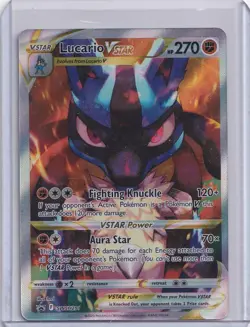 Lucario VSTAR SWSH291 SWSH: Sword & Shield Promo Cards Holo - Image 1