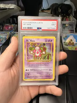 Pokemon Mr. Mime 013/034 Trading Card Game Classic Promo Holo PSA 9 50 HP - Image 1