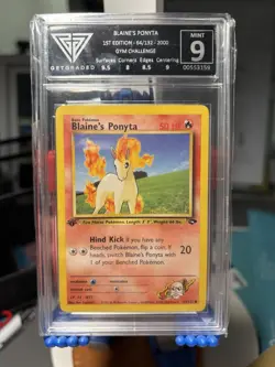 Pokemon TCG Blaine's Ponyta Gym Challenge Card 64/132 - Image 1