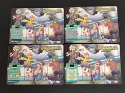 4 Pokemon Battle Card Japanese e+ Emerald Nintendo 19-A053 A015 A027 lot eb227 - Image 2