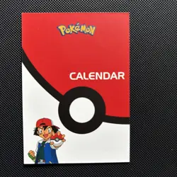 Pokemon Peru Exclusive Calendar Card Mew - Image 2