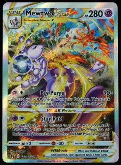 Mewtwo VSTAR #GG44 Mint Pokemon Card Crown Zenith - Image 4
