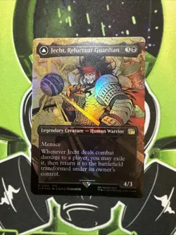 Jecht, Reluctant Guardian (Borderless FOIL) R 0363 Final Fantasy Magic Mtg - Image 1