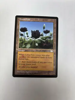 Lotus Vale Weatherlight Regular - MTG - Free Shipping - Image 1