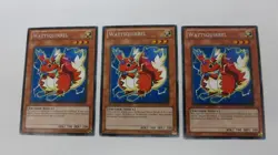 3x WATTSQUIRREL MONSTER 1ST EDITION STBL-EN029 RARE YUGIOH NM / UNPLAYED - Image 1
