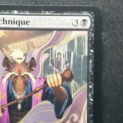 Splinter's Technique 0080 Rare Sorcery Black Teenage Mutant Ninja Turtles WOTC - Image 3