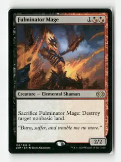 Fulminator Mage - #196 - Non Foil - MTG - Near Mint - Image 1
