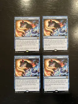 Kitsune’s Technique X4X NM/M Teenage Mutant Ninja Turtles TMT Magic MTG - Image 1