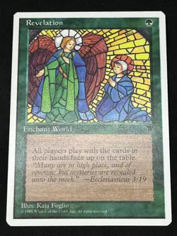 Magic the Gathering MTG Revelation Green Chronicles Rare - Image 1