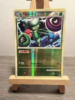 Roserade 23/95 Reverse Holo Pokemon TCG UNLEASHED HGSS - Image 1
