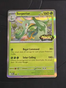 Perfect Order Build & Battle Deck Pokemon Serperior MEP 064 Promo - Image 2