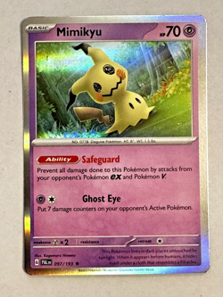 Mimikyu 097/193 Holo Rare Paldea Evolved Pokemon TCG NM or better - Image 1