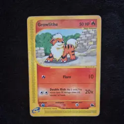Pokemon Growlithe 67/144 Common Skyridge HP - Image 1