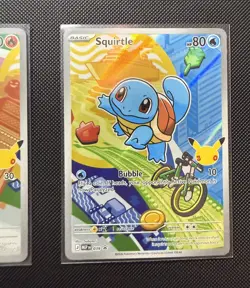 Pokemon Bulbasaur Charmander Squirtle Holo Promo Set NM Pack Fresh - Image 3