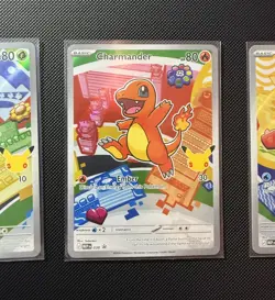Pokemon Bulbasaur Charmander Squirtle Holo Promo Set NM Pack Fresh - Image 4