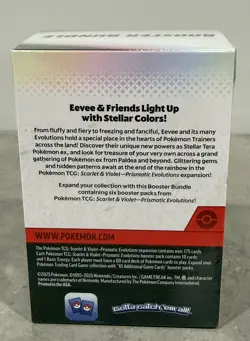 Pokemon Prismatic Evolutions Booster Bundle FACTORY SEALED - Image 4