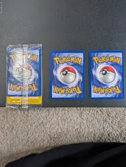 Sealed 2001 Entei Reverse Holo Pokemon Neo Discovery and Electabuzz WOTC Promo - Image 2