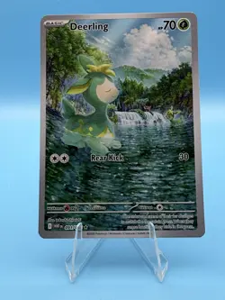 Pokemon TCG Deerling Holo Illustration Rare 091/086 White Flare English - Image 1