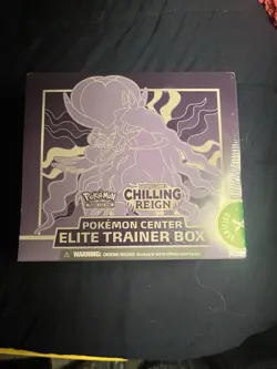 Pokemon Center Elite Trainer Box Sword & Shield Chilling Reign Calyrex English - Image 1