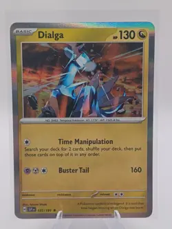 Pokemon TCG - Surging Sparks - Dialga 135/191 - Regular Holo Rare - Near Mint - Image 1
