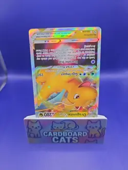 Dragonite VSTAR 050/078 Ultra Rare Pokemon GO Set Pokemon TCG Near Mint - Image 2