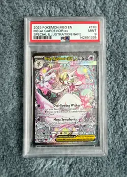 Mega Gardevoir EX Special Illustration Rare 178/132 PSA MINT 9 Pokemon TCG - Image 1