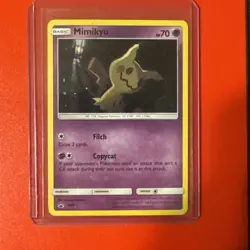 Pokemon TCG Mimikyu SM Black Star Promo SM99 Holo Promo - Image 1