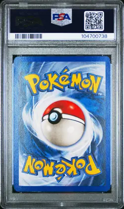 2002 POKEMON LEGENDARY COLLECTION #77 GEODUDE-REVERSE FOIL PSA 8 - Image 2