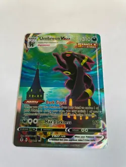 Pokemon Karte VMAX Umbreon 215/203 Dark Signal Original English Near Mint - Image 1