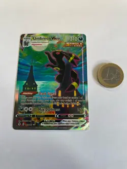 Pokemon Karte VMAX Umbreon 215/203 Dark Signal Original English Near Mint - Image 2