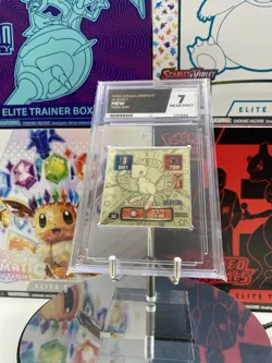 1996 Pokemon Mew Holo Hyper Amada Sticker Perfect A1 #000 Japanese ACE 7 NR MT - Image 1