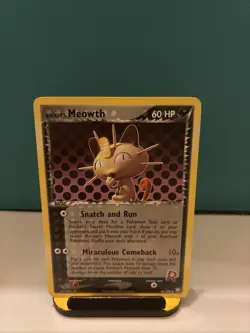 Rocket's Meowth #46/109 - Pokemon TCG - EX Team Rocket Returns - Uncommon - LP - Image 1