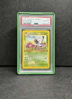 1999 Pokemon Jungle 1st Edition Butterfree #33/64 PSA 10 - Image 1