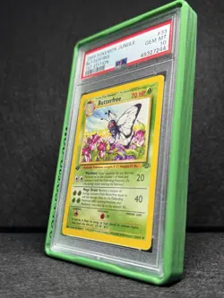 1999 Pokemon Jungle 1st Edition Butterfree #33/64 PSA 10 - Image 4