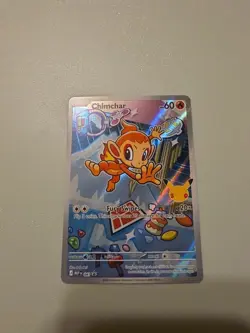 Pokemon TCG Chimchar 41 First Partner Collection Black Star Promo - Image 1