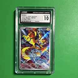 Pokemon TCG CGC 10 Zeraora Art Rare Holo Sv7 Stellar Miracle 109/102 Japanese - Image 1