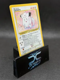 Pokemon TCG Clefairy #6/130 Holo Rare Base Set 2 - Image 3