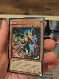 Lacrima the Crimson Tears-ROTA-EN014-Secret Rare-1st Edition-Yugioh! - Image 3
