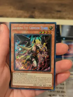 Lacrima the Crimson Tears-ROTA-EN014-Secret Rare-1st Edition-Yugioh! - Image 4